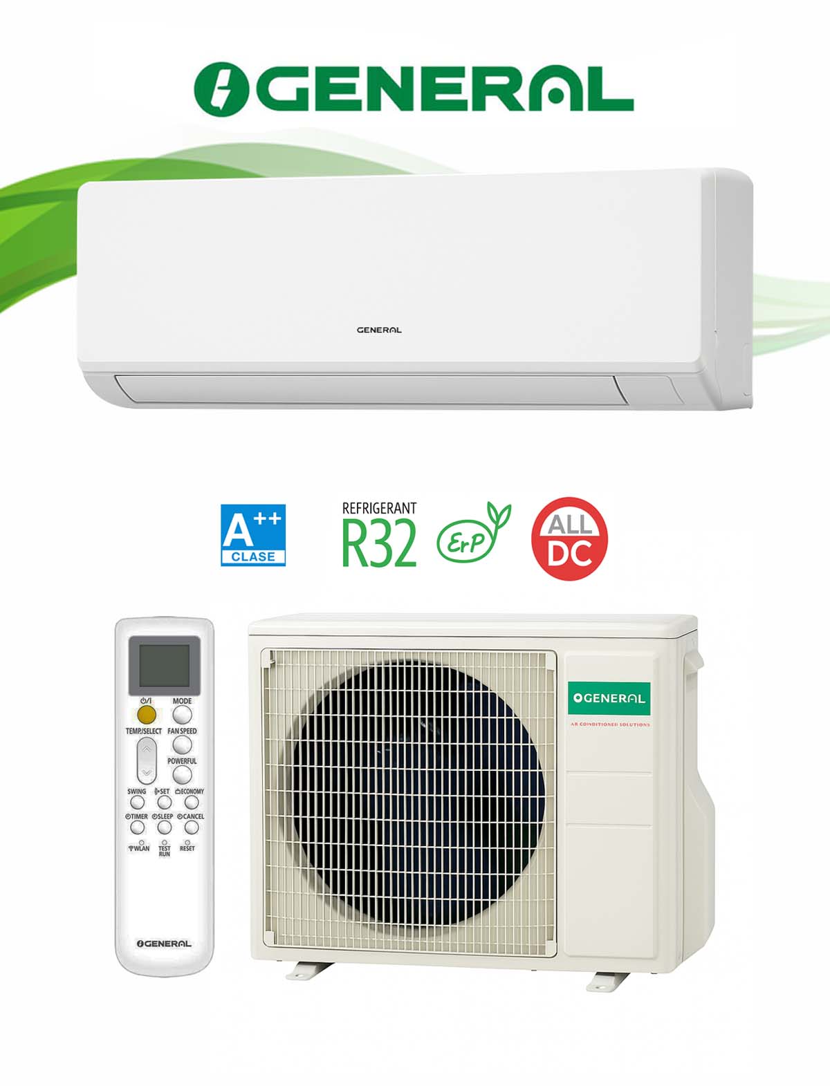 Aire acondicionado General ASG09-KN