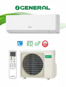aire acondicionado General ASG12 3.000 fg