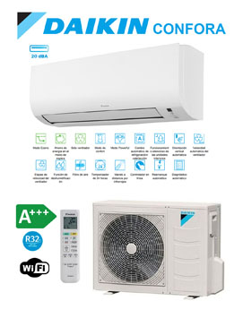 aire acondicionado daikin comfora